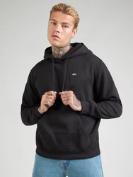 Tommy Jeans Sweatshirt TJM REG S FLAG HOODIE schwarz