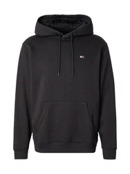 Tommy Jeans Sweatshirt TJM REG S FLAG HOODIE schwarz
