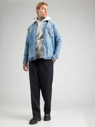 Tommy Jeans Sweatshirt TJM REG S FLAG HOODIE graumeliert