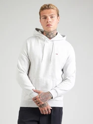 Tommy Jeans Sweatshirt TJM REG S FLAG HOODIE graumeliert