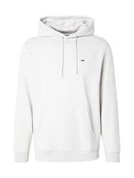 Tommy Jeans Sweatshirt TJM REG S FLAG HOODIE graumeliert
