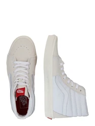 VANS Sneaker 'SK8-Hi' creme/rot/weiß