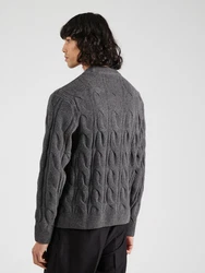 JACK & JONES Pullover JORHENRY dunkelgrau