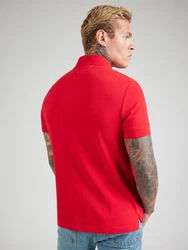 Tommy Hilfiger Poloshirt HILFIGER CHEST INSERT REG POLO rot/schwarz/weiß