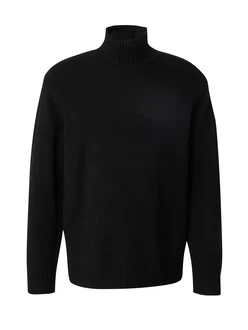 JACK & JONES Pullover JORSOFT KNIT HIGH NECK schwarz JACK & JONES Pullover JORSOFT KNIT HIGH NECK schwarz