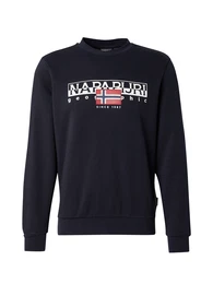 Sweatshirt 'B-AYLMER C WINT' rot / schwarz / wei