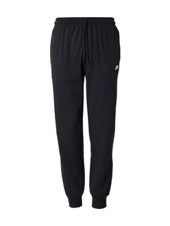 Nike Sportswear Hose 'CLUB' schwarz/weiß