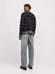 Jack & Jones Strickpullover JORRidgewood anthrazit/dunkelgrau