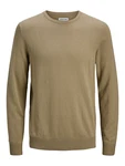Jack & Jones Pullover JJEEMIL khaki Jack & Jones Pullover JJEEMIL khaki