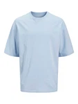 JACK & JONES T-Shirt JJECharge hellblau
