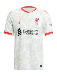 Trikot 'LFC' hellgrau / rot / wei