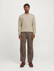 JACK & JONES Pullover JJEEmil taupe