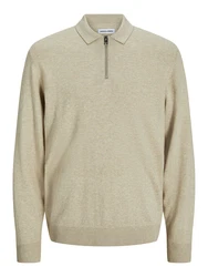 JACK & JONES Pullover JJEEmil taupe