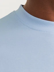 JACK & JONES T-Shirt JJEBradley hellblau