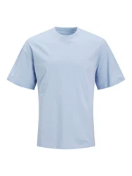 JACK & JONES T-Shirt JJEBradley hellblau