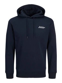 JACK & JONES Sweatshirt 'JJBeau' marine/wei