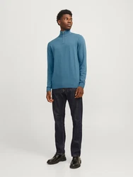 JACK & JONES Pullover 'JJEEmil' petrol