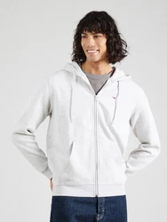 Tommy Jeans Sweatjacke hellgrau