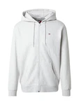 Tommy Jeans Sweatjacke hellgrau