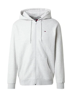 Tommy Jeans Sweatjacke hellgrau