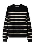 Bershka Pullover beige/schwarz