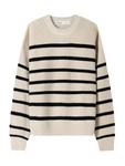 Bershka Pullover sand/schwarz