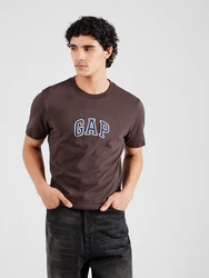 GAP T-Shirt dunkelblau/schoko/weiß