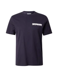 Calvin Klein Rundhalsshirt NY CHEST BOX LOGO T-SHIRT Dunkelblau/Dunkelblau/Dunkelblau/Dunkelblau/Dunkelblau/Dunkelblau/Dunkelblau/Dunkelblau/Dunkelblau/Dunkelblau/Dunkelblau/Dunkelblau/Hellblau