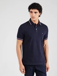 TOMMY HILFIGER Poloshirt navy / burgunder / weiß