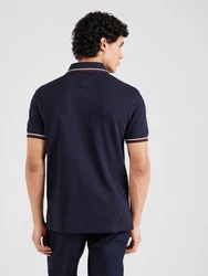 TOMMY HILFIGER Poloshirt navy / burgunder / weiß