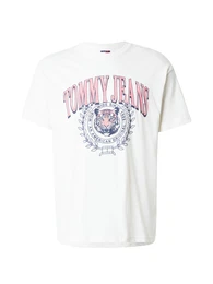 T-Shirt 'VARSITY TIGER' saphir / pitaya / wei