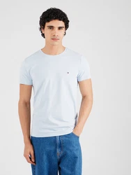 TOMMY HILFIGER T-Shirt hellblau