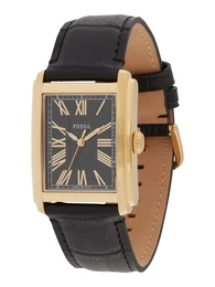 Uhr 'CARRAWAY' gold / schwarz