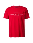TOMMY HILFIGER T-Shirt rot/weiß