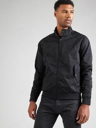 Ben Sherman Jacke Bomberjacke (1-St) schwarz