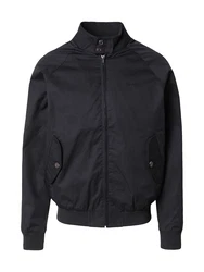 Ben Sherman Jacke Bomberjacke (1-St) schwarz