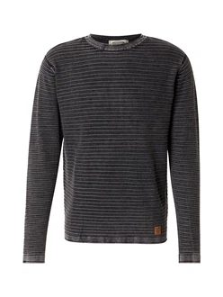 Key Largo Pullover MST MANUEL grau/anthrazit