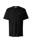 Calvin Klein Jeans T-Shirt WOVEN LABEL RELAXED TEE schwarz/weiß