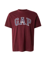 GAP T-Shirt marine/burgunder/weiß