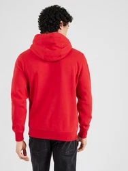 Hoodie Tommy Hilfiger Tommy Hilfiger Hoody mit Logo blutrot/weiß