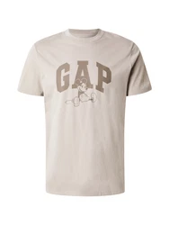 GAP T-Shirt schoko/brokat
