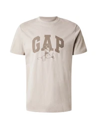 T-Shirt schoko / brokat
