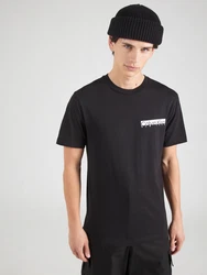 Calvin Klein Rundhalsshirt NY CHEST BOX LOGO T-SHIRT schwarz/weiß