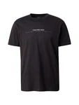 Calvin Klein Jeans T-Shirt hellgrau/schwarz Calvin Klein Jeans T-Shirt hellgrau/schwarz