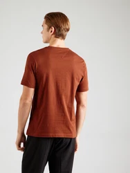 TOMMY HILFIGER T-Shirt kastanienbraun/weiß