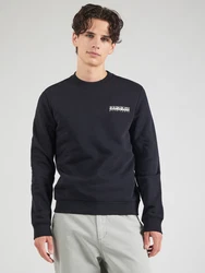 NAPAPIJRI Sweatshirt 'B-FORNET' apricot/schwarz/offwhite