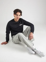 NAPAPIJRI Sweatshirt 'B-FORNET' apricot/schwarz/offwhite