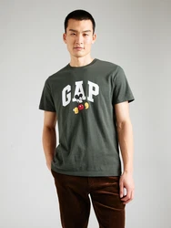 GAP T-Shirt tanne/blutrot/schwarz/weiß