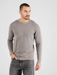 Key Largo Pullover MST MANUEL graumeliert