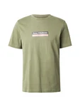 TOMMY HILFIGER T-Shirt dunkelblau/oliv/rot/weiß